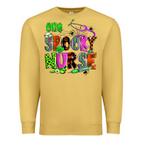 Antique Gold one spooky nurse Premium Sweatshirt - Zillion Design Studio