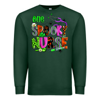 Sports Green one spooky nurse Premium Sweatshirt - Zillion Design Studio