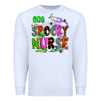 White one spooky nurse Premium Sweatshirt - Zillion Design Studio