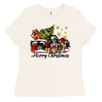 Bone merry christmas gnomes truck Ladies Tee - BarkalooDesign