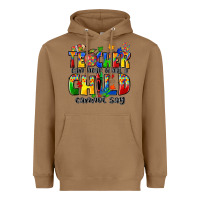 Toasted Coconut teacher can hear what a child cannot say Heavyweight Hoodie - Zillion Design Studio