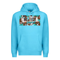 Ocean Blue nurse squad license plate Premium Hoodie - BundleAndBundleShop