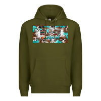 Army Green nurse squad license plate Premium Hoodie - BundleAndBundleShop