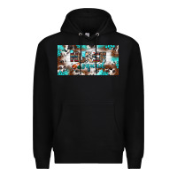 Black nurse squad license plate Premium Hoodie - BundleAndBundleShop