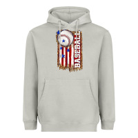 Moon Dust baseball american flag Heavyweight Hoodie - texasbilliewilder