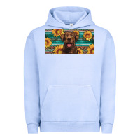 Pigment Grape Ice western chocolate labrador license plate Urban Hoodie - Artiststas