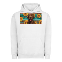 Pigment Lunar Rock western chocolate labrador license plate Urban Hoodie - Artiststas