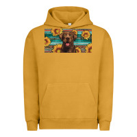 Pigment Peanut Butter western chocolate labrador license plate Urban Hoodie - Artiststas