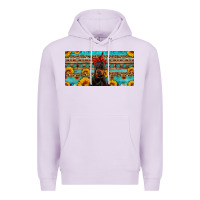 Lilac doberman with sunflowers license plate Premium Hoodie - Artiststas