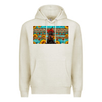 Oatmeal Heather doberman with sunflowers license plate Premium Hoodie - Artiststas