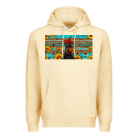 Pina Colada doberman with sunflowers license plate Premium Hoodie - Artiststas