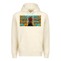 Sandshell doberman with sunflowers license plate Premium Hoodie - Artiststas