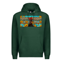 Sports Green doberman with sunflowers license plate Premium Hoodie - Artiststas