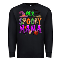 Black one spooky mama Premium Sweatshirt - Zillion Design Studio