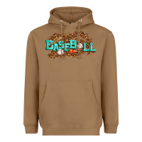 Toasted Coconut baseball Heavyweight Hoodie - texasbilliewilder