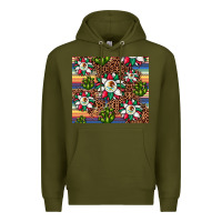 Army Green sunflower mexican flag tumbler Premium Hoodie - JahusDesignShop