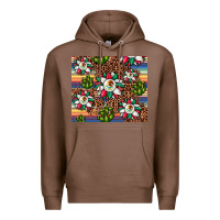 Chestnut sunflower mexican flag tumbler Premium Hoodie - JahusDesignShop