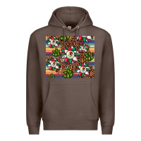 Coffee sunflower mexican flag tumbler Premium Hoodie - JahusDesignShop