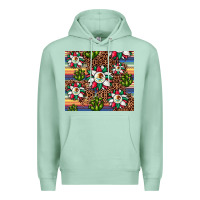 Seafoam sunflower mexican flag tumbler Premium Hoodie - JahusDesignShop