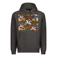 Smoke sunflower mexican flag tumbler Premium Hoodie - JahusDesignShop