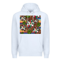 White sunflower mexican flag tumbler Premium Hoodie - JahusDesignShop
