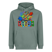 Sage support squad autism Heavyweight Hoodie - Zillion Design Studio