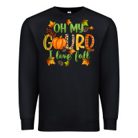 Black oh my gourd i love fall Premium Sweatshirt - Zillion Design Studio