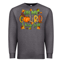 Charcoal Heather oh my gourd i love fall Premium Sweatshirt - Zillion Design Studio