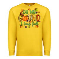 Lemon oh my gourd i love fall Premium Sweatshirt - Zillion Design Studio