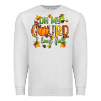 Oatmeal Heather oh my gourd i love fall Premium Sweatshirt - Zillion Design Studio