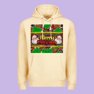 Merry Christmas With Santa Claus Premium Hoodie Designed By Adodesignshop