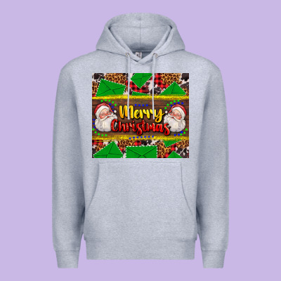 Merry Christmas With Santa Claus Premium Hoodie Designed By Adodesignshop