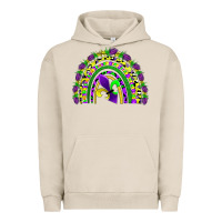 Pigment French Oak mardi gras rainbow Urban Hoodie - AdoDesignShop