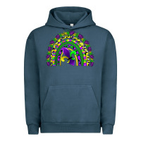 Pigment Midnight Navy mardi gras rainbow Urban Hoodie - AdoDesignShop