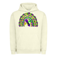 Pigment Pistachio mardi gras rainbow Urban Hoodie - AdoDesignShop