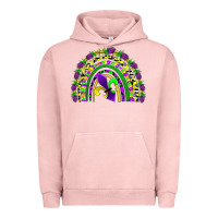 Pigment Salmon mardi gras rainbow Urban Hoodie - AdoDesignShop