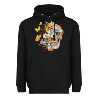 Black Kinda Emotional Kinda Emotionless Heavyweight Hoodie - RanaPortraitStore
