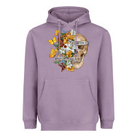Lavender Kinda Emotional Kinda Emotionless Heavyweight Hoodie - RanaPortraitStore