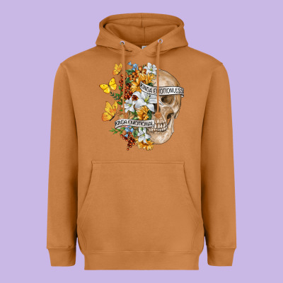 Heavyweight Hoodie Kinda Emotional Kinda Emotionless