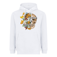 White Kinda Emotional Kinda Emotionless Heavyweight Hoodie - RanaPortraitStore
