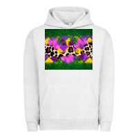 Pigment Lunar Rock mardi gras Leopard and heart Urban Hoodie - AdoDesignShop