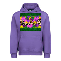 Tulip mardi gras Leopard and heart Urban Hoodie - AdoDesignShop