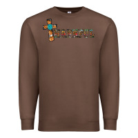 Chestnut thankful pumpkin cross Premium Sweatshirt - RanaPortraitStore