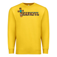 Lemon thankful pumpkin cross Premium Sweatshirt - RanaPortraitStore