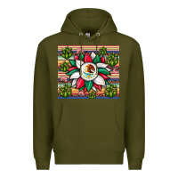 Army Green sunflower mexican flag tumbler Premium Hoodie - JahusDesignShop