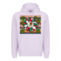 Lilac sunflower mexican flag tumbler Premium Hoodie - JahusDesignShop