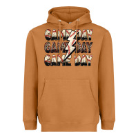 Meerkat game day game day baseball lightning bolt Heavyweight Hoodie - Zillion Design Studio