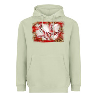 Matcha baseball background Heavyweight Hoodie - texasbilliewilder