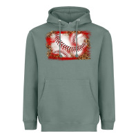 Sage baseball background Heavyweight Hoodie - texasbilliewilder