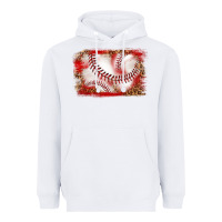 White baseball background Heavyweight Hoodie - texasbilliewilder